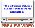 The Difference Between Success and Failure for Contractors <span>3 hours - SRA2808</span>